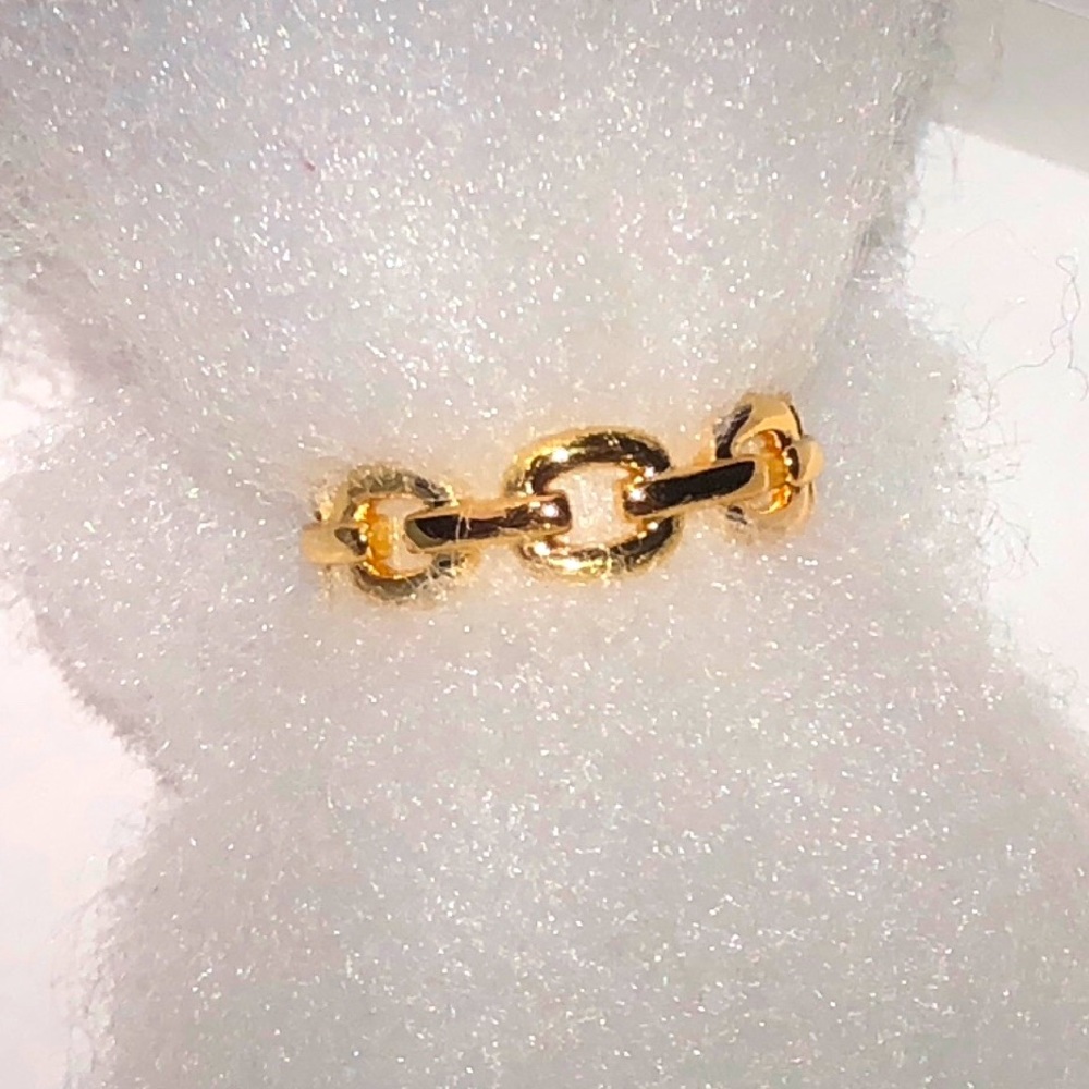 Cuban link ring